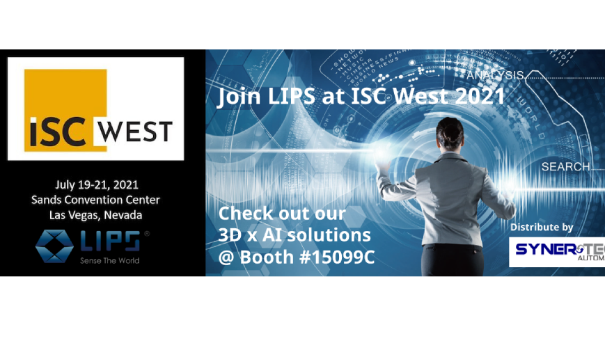 ISC West Las Vegas 2021 at Sands Convention Center, LIPS Corporation Event