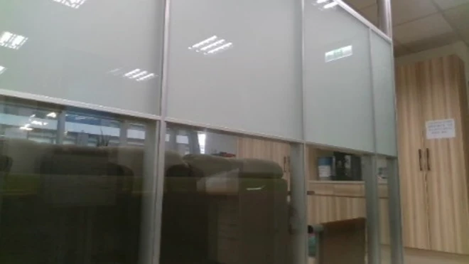 glass surface