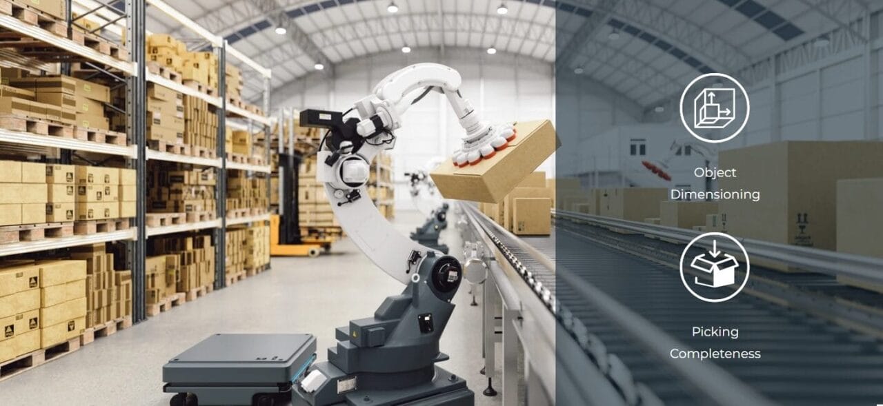 3D measurement applications, Object dimensioning, Picking completeness