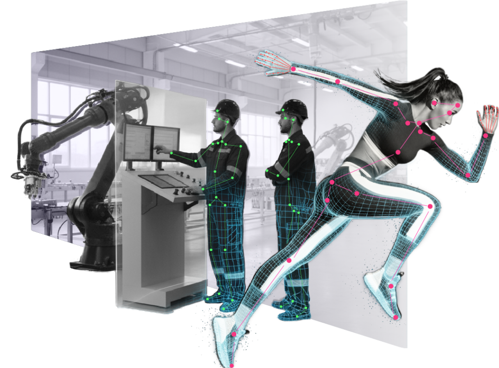 3D骨格AIトラッキングソフト リアルタイム姿勢認識 | LIPSense