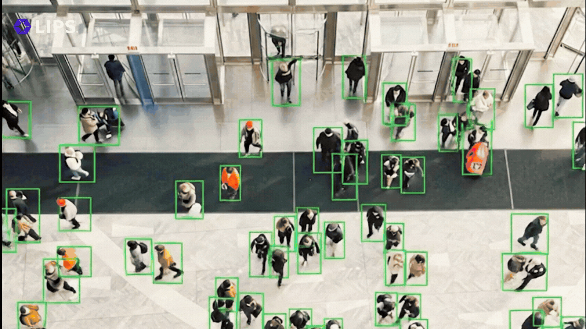 People counting analytics 1 | LIPS Corporation